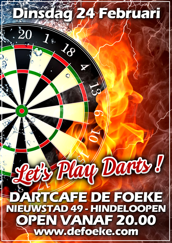 Dinsdag 24 Februari - Dartcafe - De Foeke - Hindeloopen